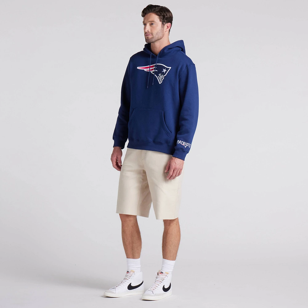 Sweat à capuche Pylon Cam Legacy bleu marine pour homme des New England Patriots
