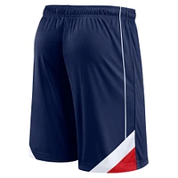 Men's Fanatics Navy New England Patriots Slice Shorts