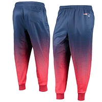 Pantalon de jogging dégradé bleu marine New England Patriots FOCO pour homme