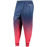 Pantalon de jogging dégradé bleu marine New England Patriots FOCO pour homme