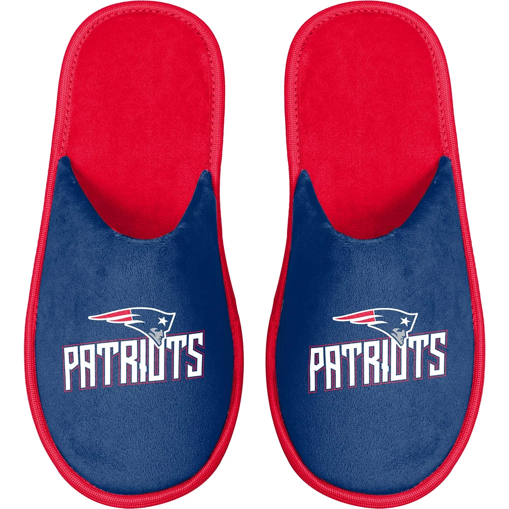 Men's FOCO New England Patriots Scuff Slide Slippers