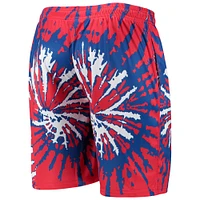 FOCO Red New England Patriots Retro Static Mesh Lounge Shorts pour hommes