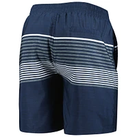 Men's G-III Sports by Carl Banks Navy New England Patriots Coastline Volley Swim Shorts