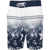 Men's G-III Sports by Carl Banks Navy New England Patriots Swim Island Volley - Shorts