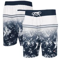 Men's G-III Sports by Carl Banks Navy New England Patriots Swim Island Volley - Shorts