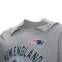 Men's  Gray New England Patriots Tackle Adaptive T-Shirt