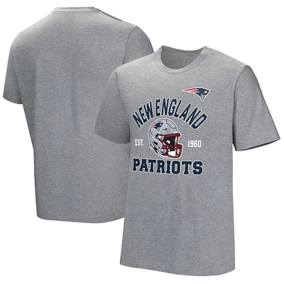 T-shirt adaptatif gris New England Patriots Tackle pour hommes