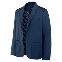 Blazer bleu marine J. Palmer Man-In-Motion des New England Patriots pour homme