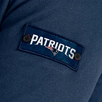 Men's J. Palmer Navy New England Patriots QB1 Full-Zip Sweatshirt