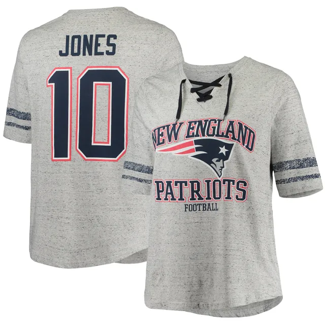 Youth Nike Mac Jones Gray New England Patriots Atmosphere Fashion Game  Jersey