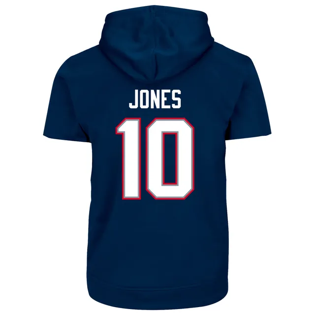 Men's Fanatics Branded Mac Jones Navy New England Patriots