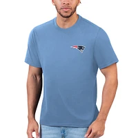 T-shirt bleu Margaritaville pour hommes des New England Patriots