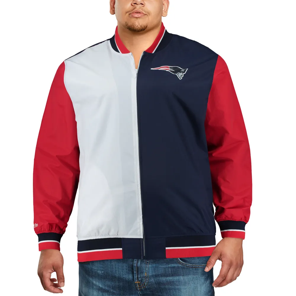 New England Patriots NFL Mens Warm-Up Windbreaker