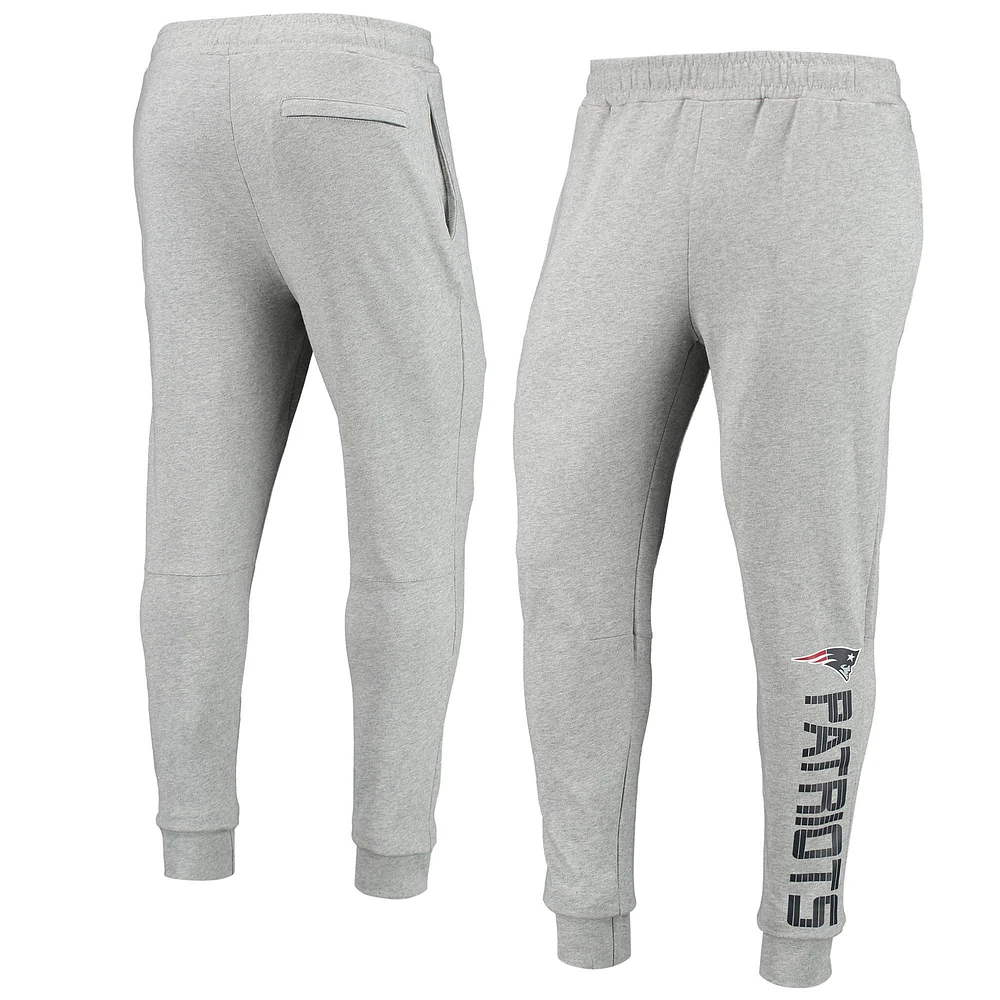 Pantalon de jogging MSX by Michael Strahan gris chiné New England Patriots pour homme