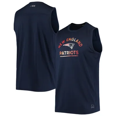 New England Patriots MSX by Michael Strahan Rebound Tank Top - Navy