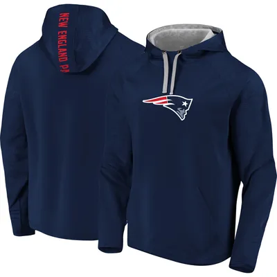 New England Patriots Big & Tall Logo Pullover Hoodie - Navy