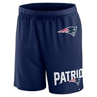 Men's Navy New England Patriots Clincher Shorts