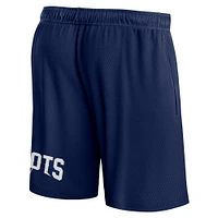 Men's Navy New England Patriots Clincher Shorts