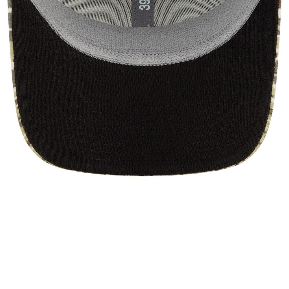 Men's New Era Black/Camo England Patriots 2021 Salute To Service - 39THIRTY Flex Hat