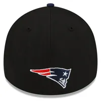 Casquette flexible New Era England Patriots 2022 NFL Draft 39THIRTY pour homme, noir/bleu marine