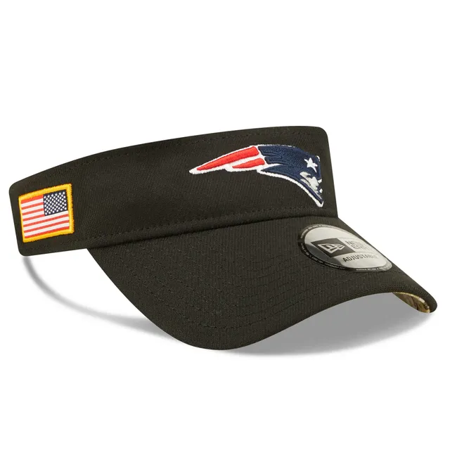 Men's New Era Black New England Patriots 2022 Salute To Service Knit Hat