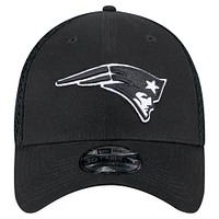 Men's New Era Black England Patriots 39THIRTY Flex Hat