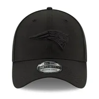 Men's New Era Black England Patriots Logo 39THIRTY Flex Hat