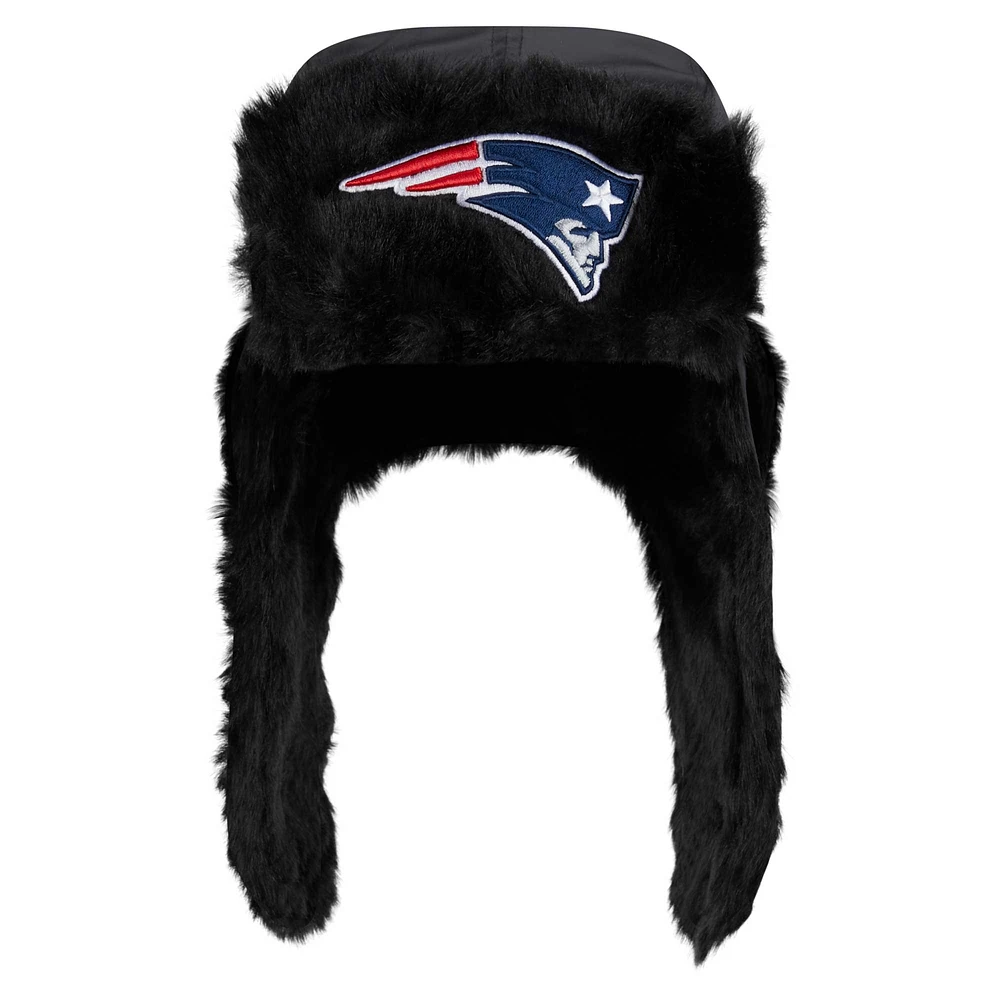 Casquette de trappeur noire des New England Patriots Era pour hommes