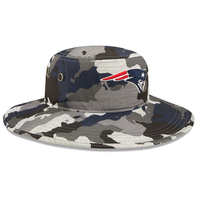 New Era Camo New England Patriots 2022 NFL Training Camp - Chapeau Panama officiel pour homme