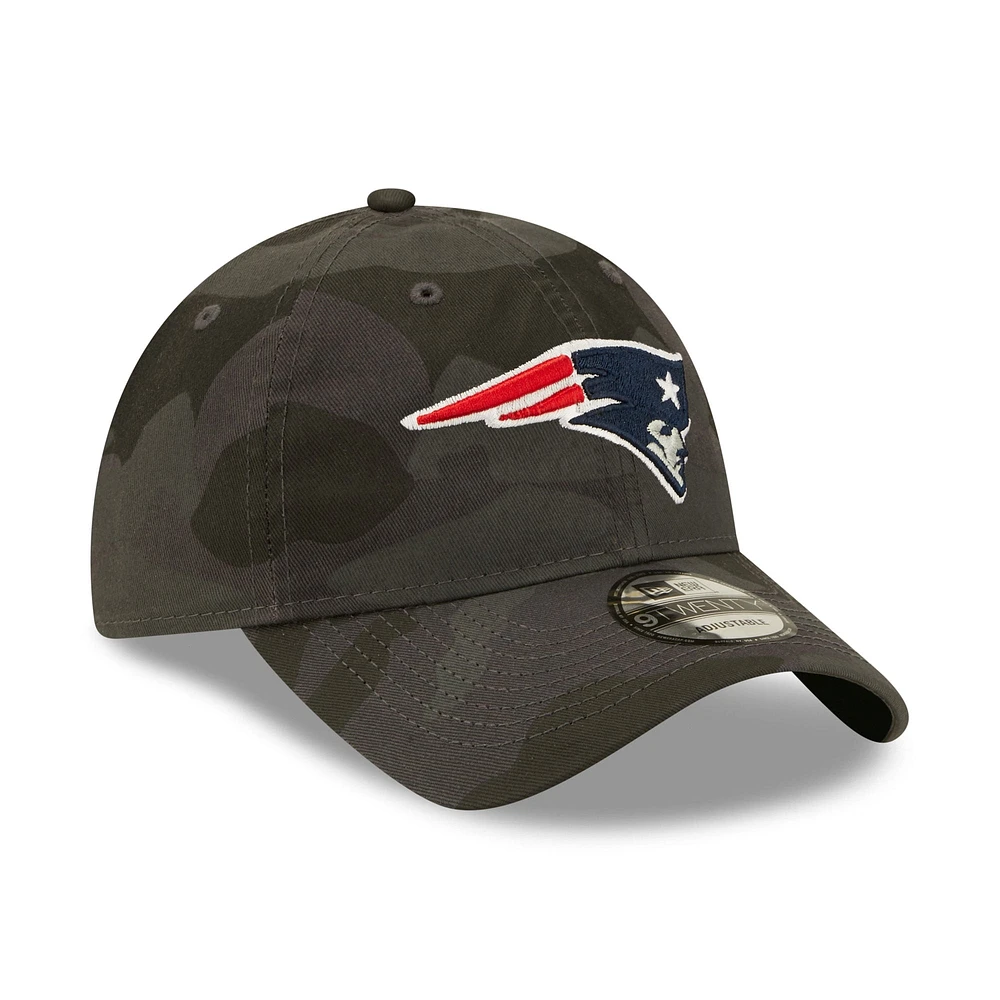 Casquette réglable New Era Camo New England Patriots Core Classic 2.0 9TWENTY pour hommes