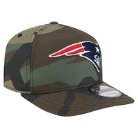 Casquette à visière plate Camo New England Patriots Woodsy 9FIFTY de New Era pour homme