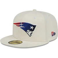 Casquette ajustée New Era England Patriots Chrome Color Dim 59FIFTY pour homme