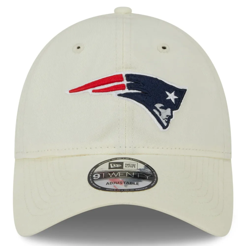 Casquette réglable New Era New England Patriots Core Classic 2.0 9TWENTY crème pour homme