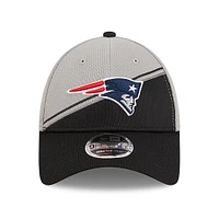 Casquette ajustable 9FORTY Sideline des Patriots de la Nouvelle-Angleterre 2023 New Era pour homme