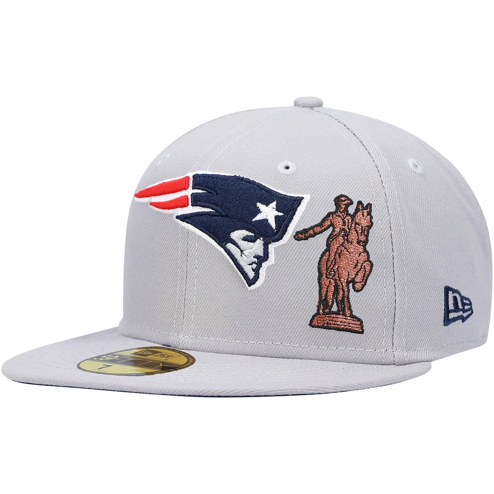 Casquette ajustée New Era England Patriots City Décrire 59FIFTY pour homme