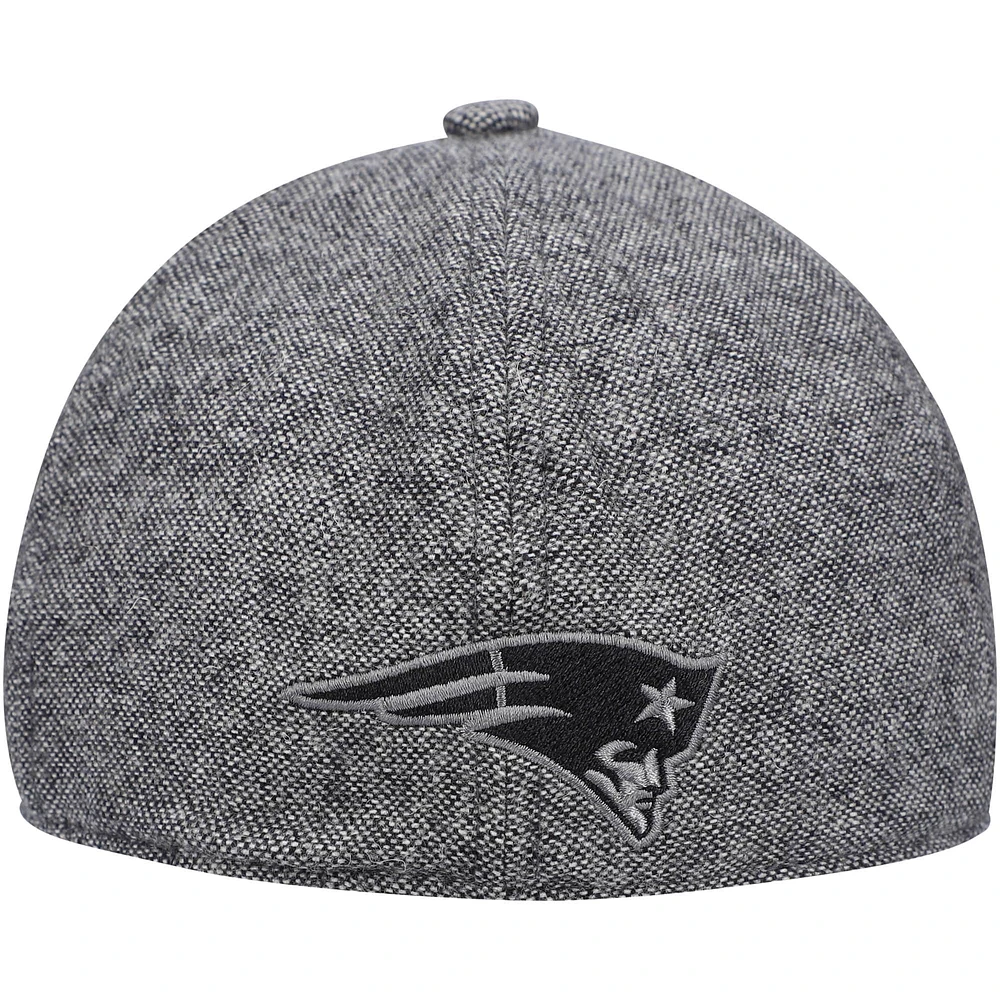 Casquette ajustée Peaky Duckbill New Era grise pour homme des England Patriots