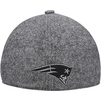 Men's New Era Gray England Patriots Peaky Duckbill Fitted Hat