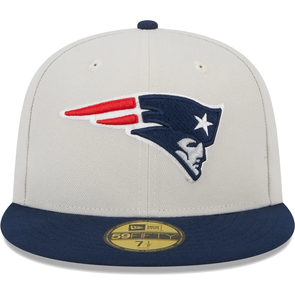 Men's New Era Navy New England Patriots Historic Champs 59FIFTY Fitted Hat