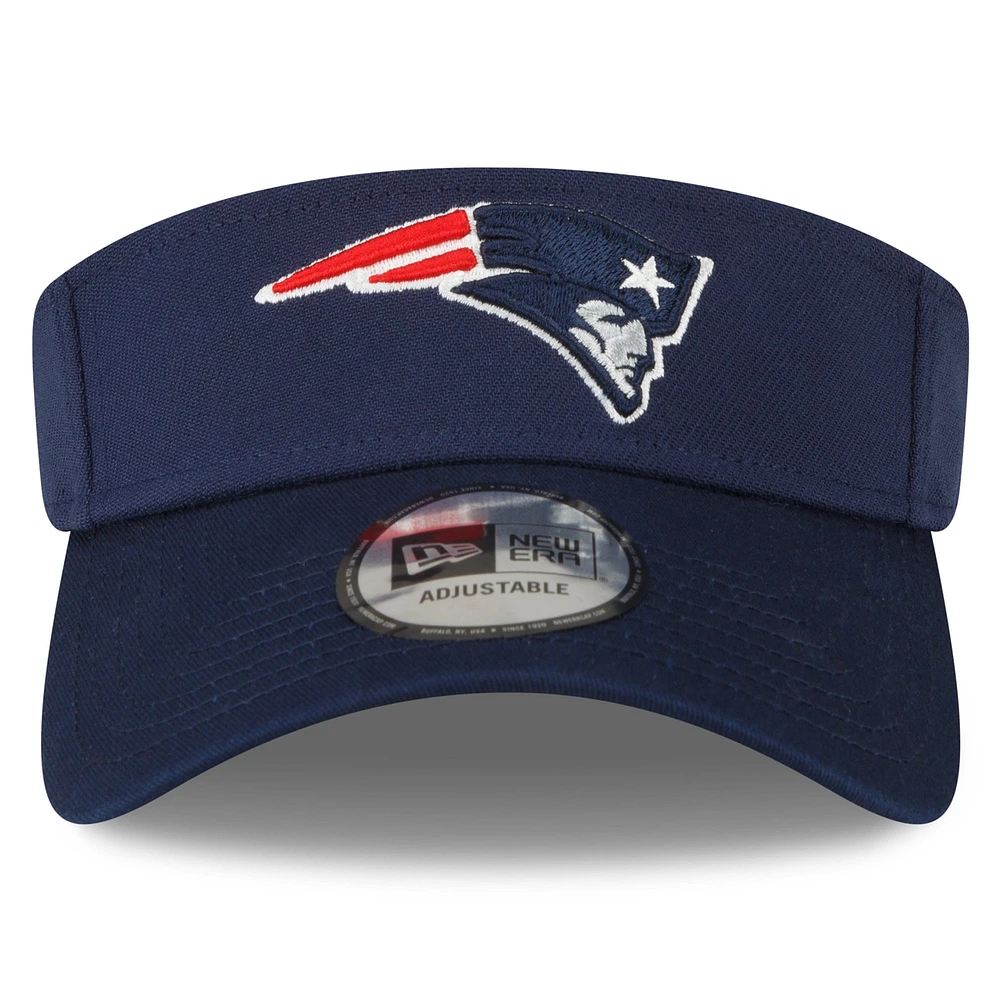 Visière réglable New Era pour hommes, bleu marine, New England Patriots 2022 Sideline