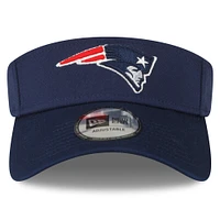 Men's New Era Navy New England Patriots 2022 Sideline Adjustable Visor