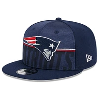 Men's New Era Navy New England Patriots 2023 NFL Training Camp 9FIFTY Snapback Hat