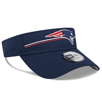 Visière réglable New Era pour homme New England Patriots 2023 NFL Training Camp bleu marine