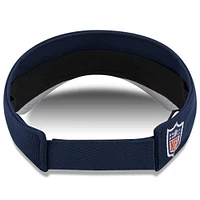 Visière réglable New Era pour homme New England Patriots 2023 NFL Training Camp bleu marine