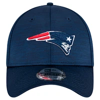 Men's New Era Navy England Patriots  Active Tech 39THIRTY Flex Hat