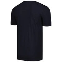 Men's New Era Navy England Patriots Camo Logo T-Shirt