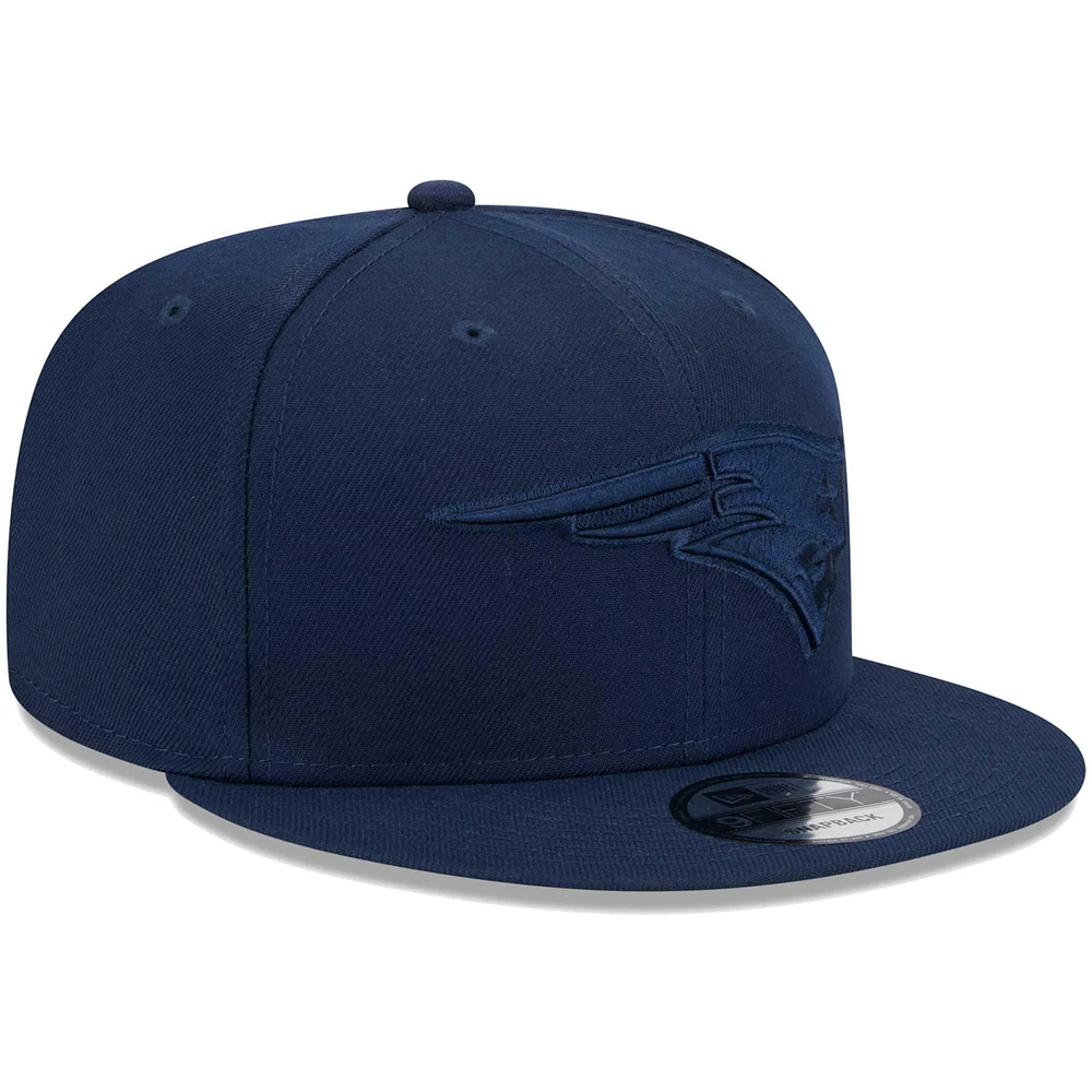 Casquette Snapback 9FIFTY pour homme New Era bleu marine New England Patriots Colour Pack