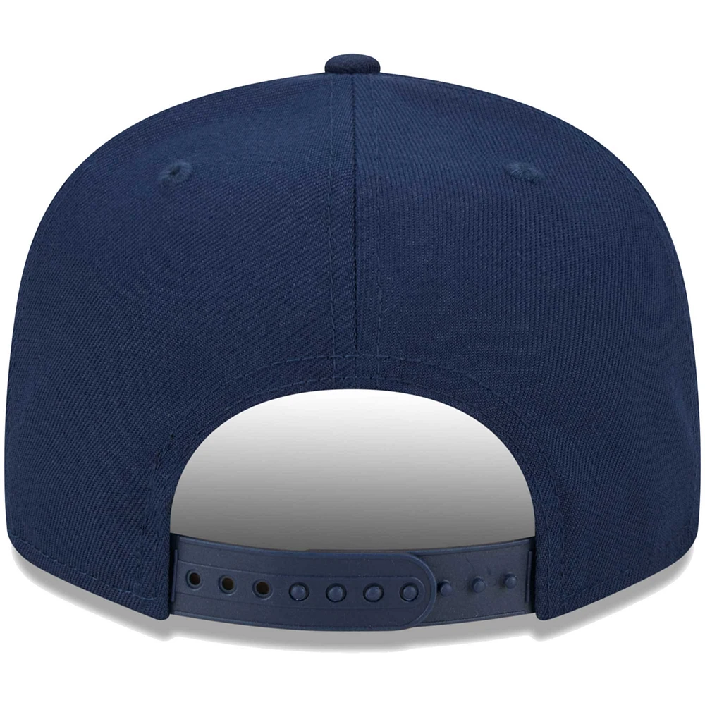 Casquette Snapback 9FIFTY pour homme New Era bleu marine New England Patriots Colour Pack