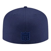 Casquette ajustée New Era 59FIFTY bleu marine England Patriots Color Pack pour homme
