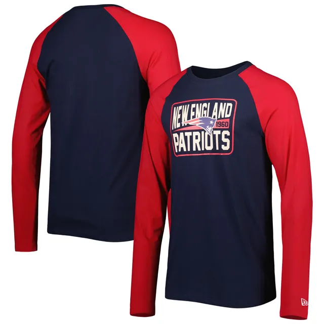 Lids New England Patriots Youth Team Logo Long Sleeve T-Shirt - Navy Blue