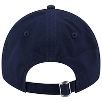 Casquette réglable bleu marine New Era Patriots Distinct 9TWENTY pour hommes